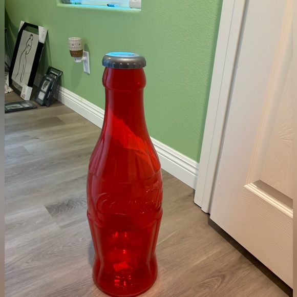 Coca cola bottle (can be used to put money in it)  CHECK PROFILE BIO - Picture 3 of 5